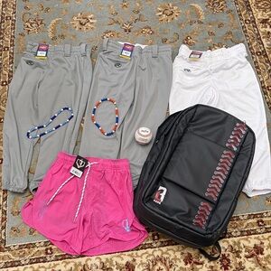 Ultimate Youth Baseball Season Bundle! Rawlings Pants, BL101 Backpack & More